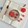 Handmade Valentines candle gift Australia – Rose Amour soy candle