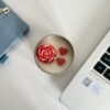 Rose Amour Valentines candle gift hand-poured soy candle for couples
