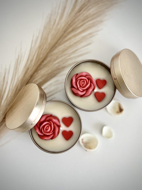 Romantic soy candle gift Australia