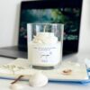 Peony Candle – Luxury Soy Wax Candle with Orchid, Rose & Fresh Floral Notes