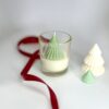 Nordic pine mini candle Krisha Essence close up