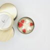 Handmade Valentines candle Australia – Heartlight tin candle with romantic fragrance