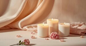 Romantic candle gift