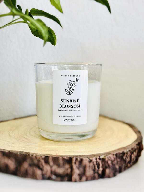 Sunrise Blossom - Orange Blossom Easter Candle