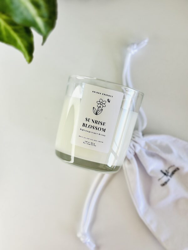 Sunrise Blossom - Orange Blossom Easter Candle