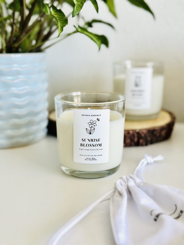 Sunrise Blossom - Orange Blossom Easter Candle
