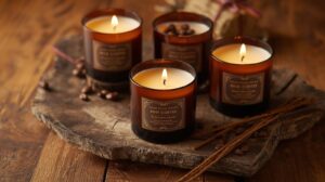 Espresso Bliss espresso candle Australia – hand-poured soy candle by Krisha Essence