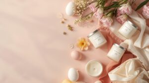 Non chocolate Easter gifts in Australia including handmade soy wax candles, pastel hampers, and eco-friendly gifts for adults and kids