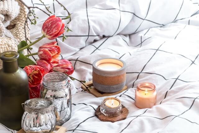 Personalised wedding favours Australia by Krisha Essence - Hand-poured soy candle in Perth.